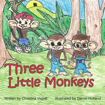 Paperback Three Little Monkeys Book