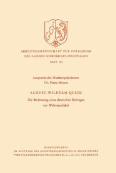 Paperback Die Bedeutung Eines Deutschen Beitrages Zur Weltraumfahrt [German] Book