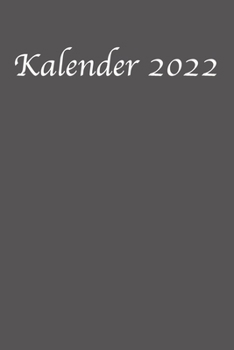 Paperback Kalender 2022 [German] Book