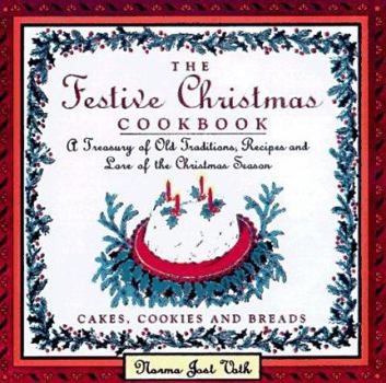 Hardcover The Festive Christmas Cookbook Book
