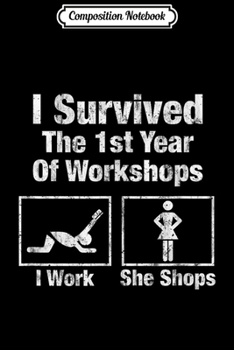 Composition Notebook: 1st year Wedding Anniversary Gift Ideas For Him Journal/Notebook Blank Lined Ruled 6x9 100 Pages