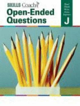 Paperback Open-ended Questions Level J with Teachers Guide and Answer Key Book