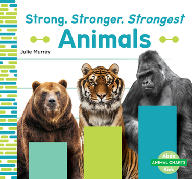 Library Binding Strong, Stronger, Strongest Animals Book