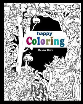 Paperback Happy Coloring Book