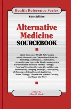 Hardcover Alternative Medicine Sourcebook Book