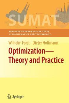 Paperback Optimization--Theory and Practice Book