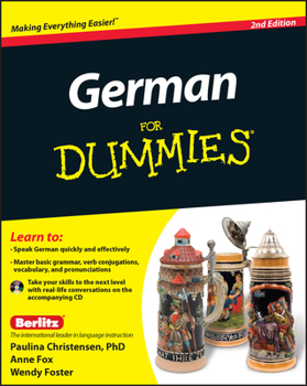 Paperback German for Dummies [With CD (Audio)] Book