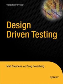 Paperback Design Driven Testing: Test Smarter, Not Harder Book