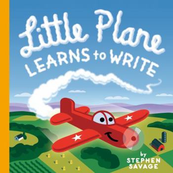Hardcover Little Plane Learns to Write Book