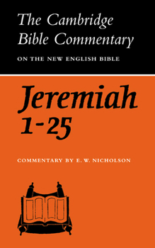 Paperback The Book of the Prophet Jeremiah Chapters 1-25 Book