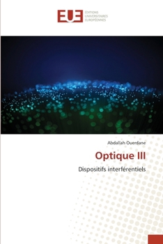 Paperback Optique III [French] Book