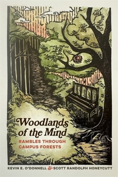 Paperback Woodlands of the Mind: Rambles Through Campus Forests Book