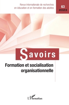 Paperback Formation et socialisation organisationnelle [French] Book