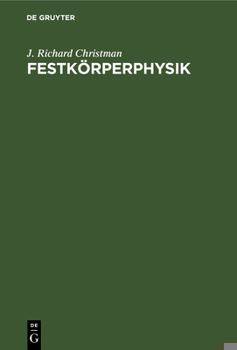 Hardcover Festkörperphysik [German] Book