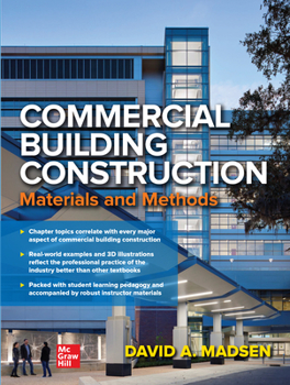 Hardcover Commercial Building Construction: Materials and Methods Book
