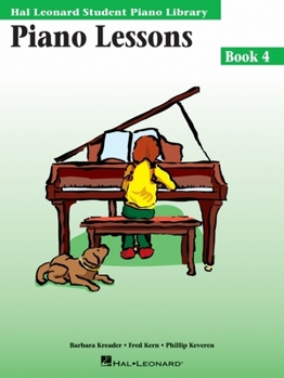 Paperback Piano Lessons, Book 4 Book