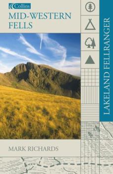 Paperback Mid Western Fells: Lakeland Fellranger Series Book