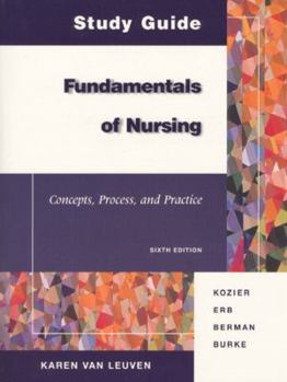 Paperback Study Guide Fundamentals of Nursing: Concepts, Process, and Practice Book