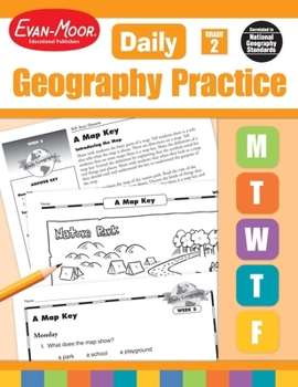 Paperback Daily Geography Practice: Grade 2 Book