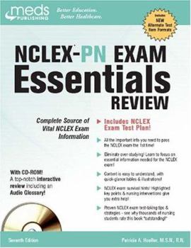 Paperback NCLEX-PN Exam Essentials Review Book