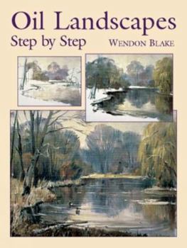Paperback Oil Landscapes Step by Step Book