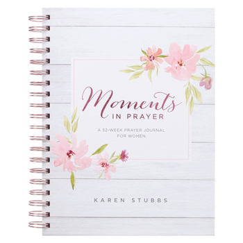 Spiral-bound Moments in Prayer Journal Book
