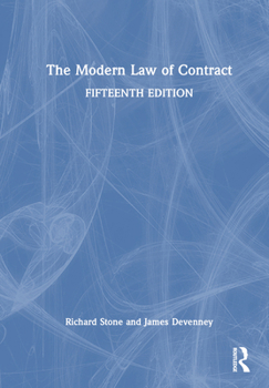 Hardcover The Modern Law of Contract Book