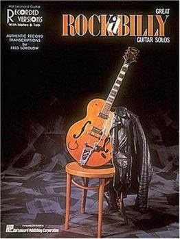 Paperback Great Rockabilly Guitar Solos Book