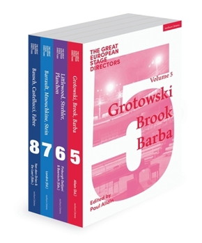 Misc. The Great European Stage Directors Set 2: Volumes 5-8: Post-1950 Book