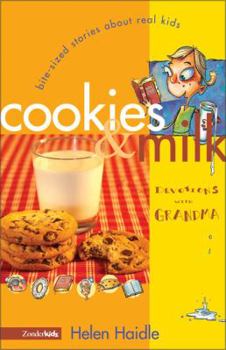 Paperback Cookies & Milk Devotions with Grandma: Bite-Sized Stories about Real Kids Book