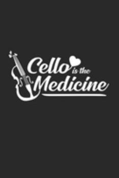 Cello is the medicine: 6x9 Cello - grid - squared paper - notebook - notes