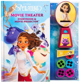 Hardcover Spellbound: Movie Theater Storybook & Movie Projector Book