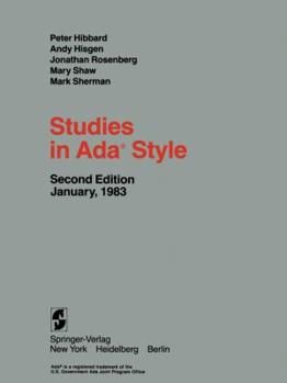 Paperback Studies in Ada(r) Style Book