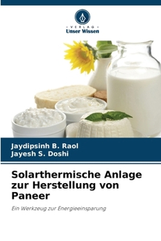 Paperback Solarthermische Anlage zur Herstellung von Paneer [German] Book