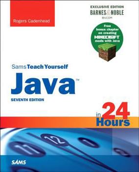 Paperback Java in 24 Hours, Sams Teach Yourself (Covering Java 8), Barnes & Noble Exclusive Edition Book