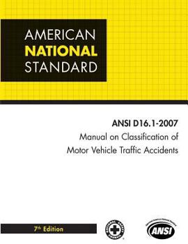 Paperback Manual on Classification of Motor Vehicle Traffic Accidents Book