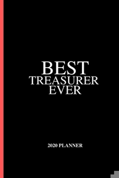 Paperback Best Treasurer Ever: Small blank funny lined notebook - Notepad, journal, diary - Creative gift. Book