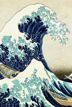 Paperback Great Wave: Large Blank Sketchbook (Drawings/Sketches) The Great Wave off Kanagawa Modern Interpretation Japanese Art Book