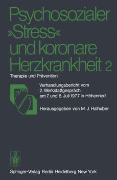 Paperback Psychosozialer "Stress" Und Koronare Herzkrankheit 2: Therapie Und Prävention [German] Book