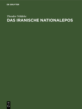 Hardcover Das Iranische Nationalepos [German] Book