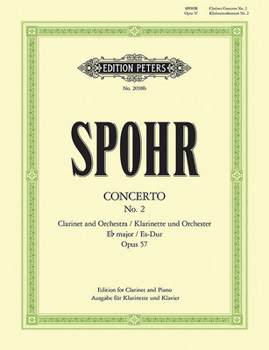 Paperback Clarinet Concerto No. 2 in E Flat Op. 57 (Edition for Clarinet and Piano): It/Ger Book