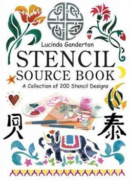 Spiral-bound Stencil Source Book: A Collection of 200 Stencil Designs Book