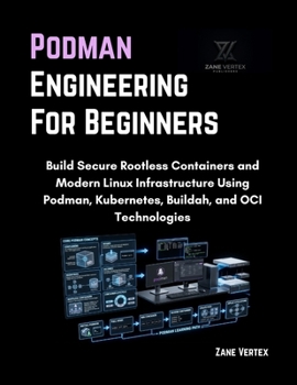 Paperback Podman Engineering For Beginners: Build Secure Rootless Containers and Modern Linux Infrastructure Using Podman, Kubernetes, Buildah and OCI Technolog Book
