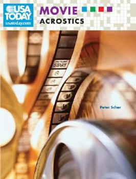 Spiral-bound USA Today Movie Acrostics Book