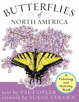 Paperback Butterflies of North America: An Activity and Coloring Book