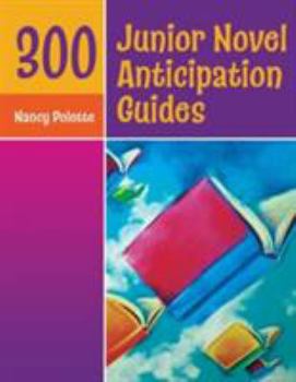 Paperback 300 Junior Novel Anticipation Guides Book