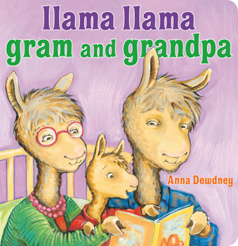 Board book Llama Llama Gram and Grandpa Book