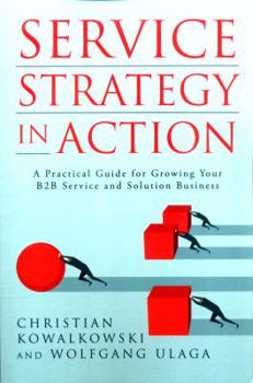 Paperback Service Strategy in Action: A Practical Guide for Growing Your B2B Service and Solution Business Book