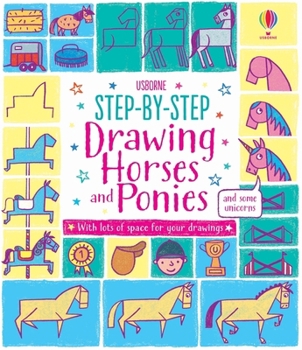 Paperback Step-by-Step Drawing Horses and Ponies Book