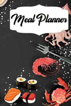 Paperback Meal Planner: Grocery List With Weekly Meal Planner Book